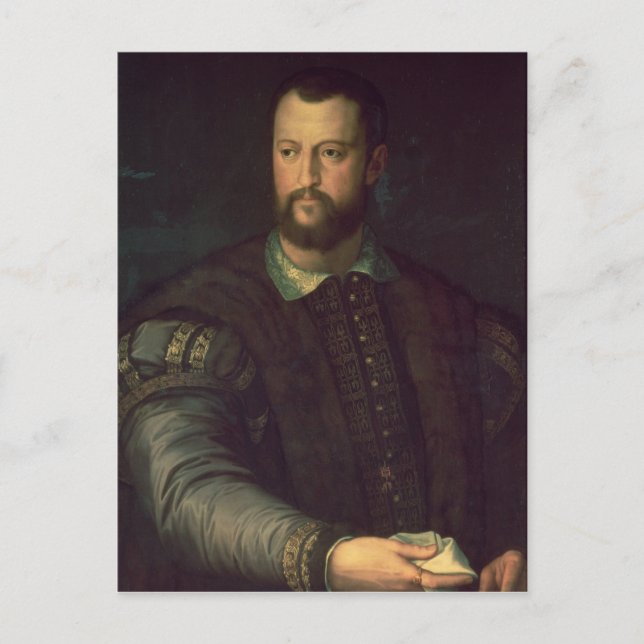 Postal Retrato de Cosimo I de' Medici 1559 (Anverso)