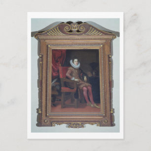 Postal Retrato de Cosimo II de'Medici (1590-1621) (aceite