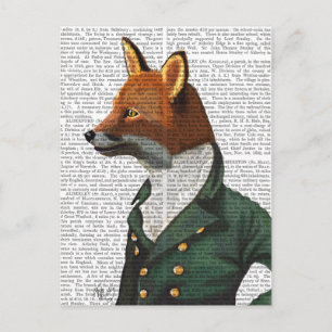Postal Retrato de Dandy Fox