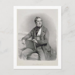 Postal Retrato de David Roberts (1796-1864) portada