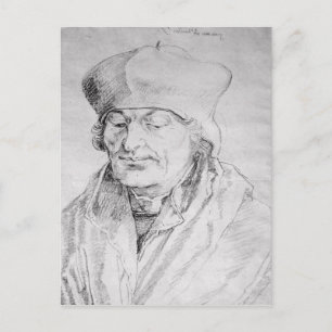 Postal Retrato de Desiderius Erasmus 1520