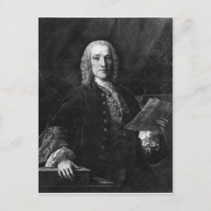 Postal Retrato de Domenico Scarlatti