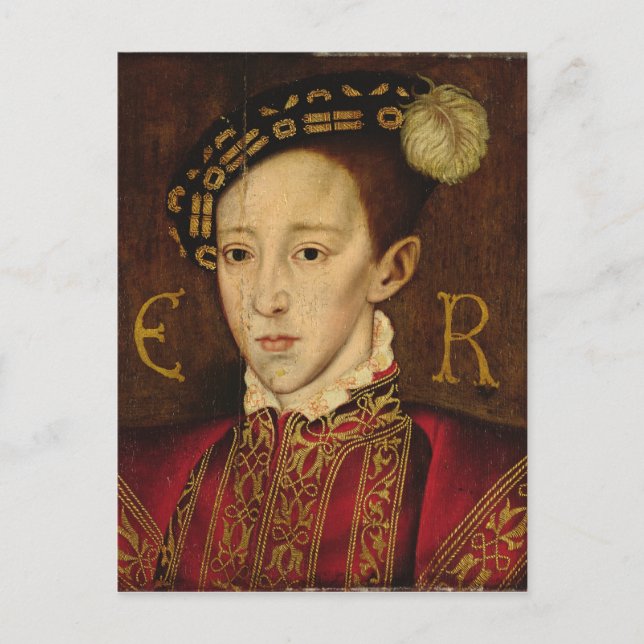 Postal Retrato de Edward VI (Anverso)
