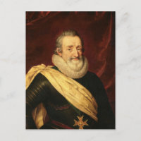Retrato de Enrique IV Rey de Francia