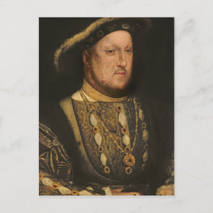 Postal Retrato de Enrique VIII c.1536