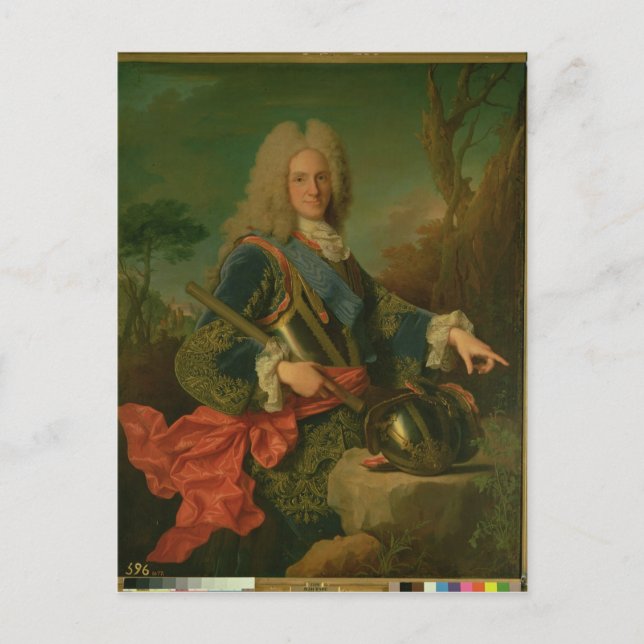 Postal Retrato de Felipe V (Anverso)