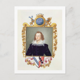 Postal Retrato de Ferdinando Stanley (1559-94) 5º Conde