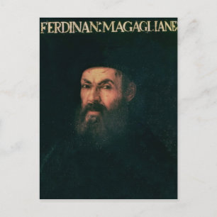 Postal Retrato de Fernando de Magallanes