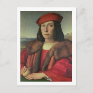 Postal Retrato de Francesco della Rovere, duque de Urbino