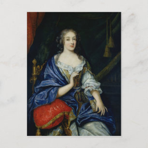 Postal Retrato de Francoise-Louise de la Baume le Blanc