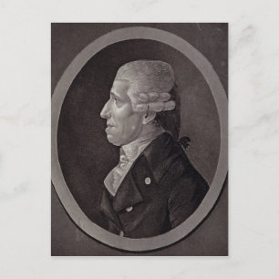 Postal Retrato de Franz Joseph Haydn