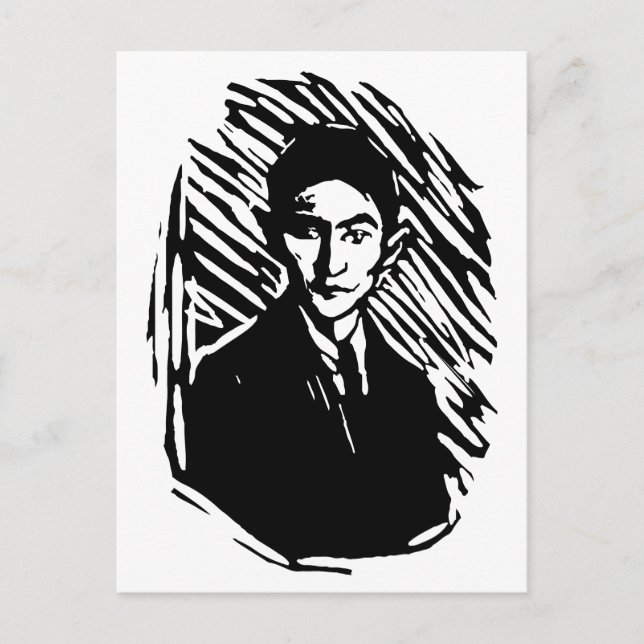 Postal Retrato de Franz Kafka (Anverso)