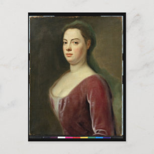 Postal Retrato de Frau Denner