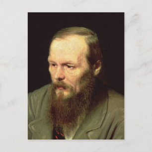 Postal Retrato de Fyodor Dostoyevsky 1872
