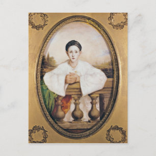 Postal Retrato de Gaspard Deburau as Pierrot, c.1815