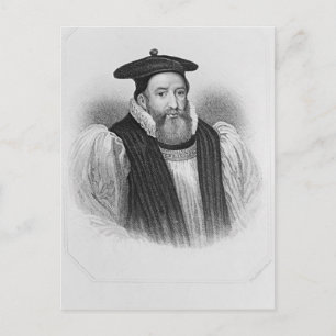 Postal Retrato de George Abbot Arzobispo de