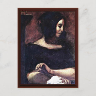 Postal Retrato De George Sand