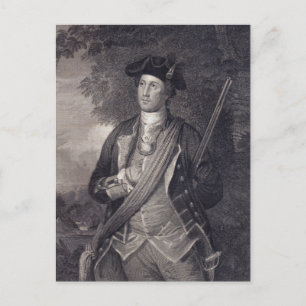 Postal Retrato de George Washington