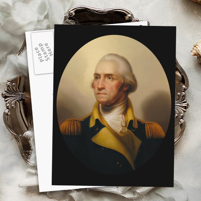 Postal Retrato de George Washington (Subido por el creador)