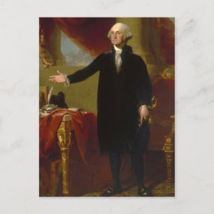 Postal Retrato de George Washington Lansdowne por Stuart