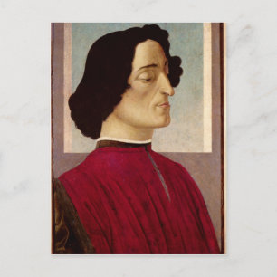 Postal Retrato de Giuliano de' Medici c.1480