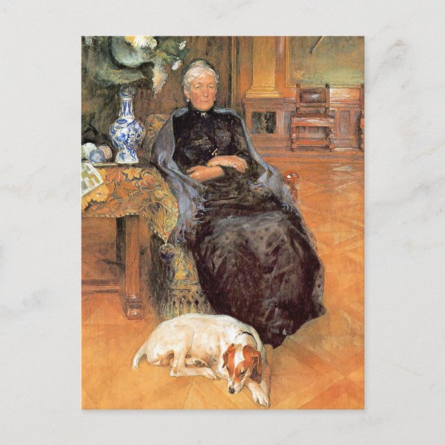 Postal Retrato de Gothilda Furstenberg (Anverso)