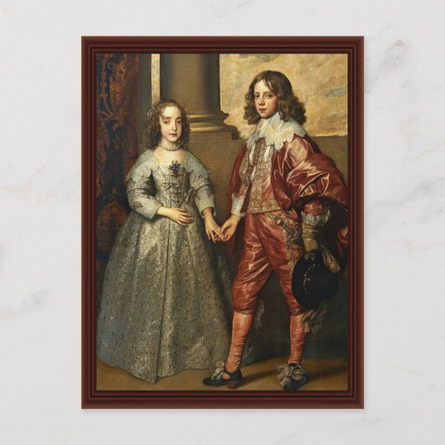 Postal Retrato De Guillermo De Naranja Como Príncipe (Anverso)