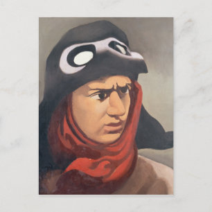 Postal Retrato de Guynemer, 1921-23