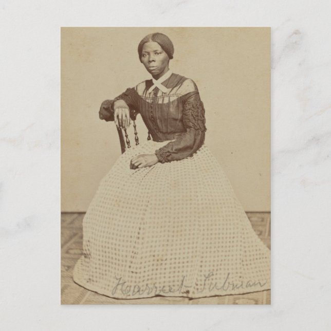 Postal Retrato de Harriet Tubman el | 1868-69 (Anverso)