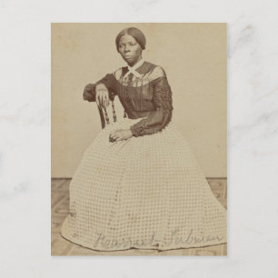 Postal Retrato de Harriet Tubman el 1868-69