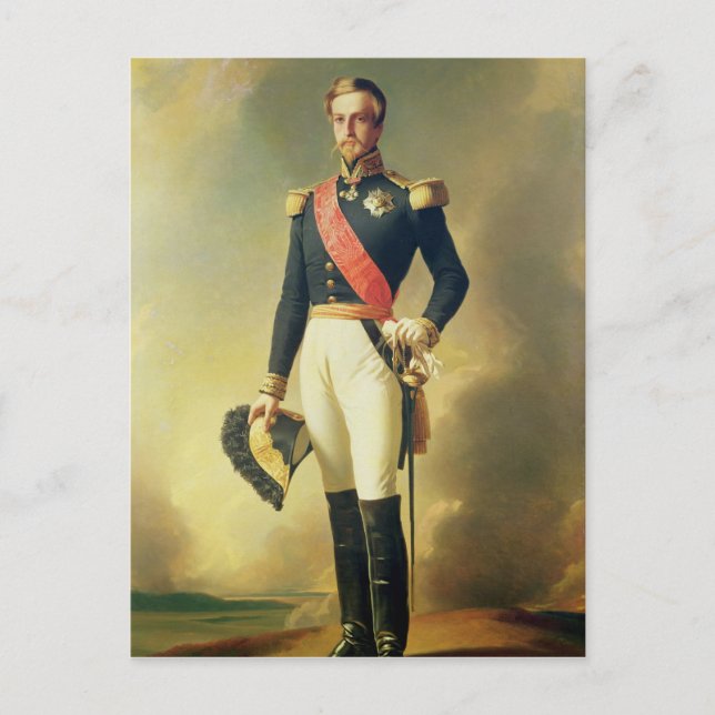 Postal Retrato de Henri-Eugene-Philippe-Louis (Anverso)