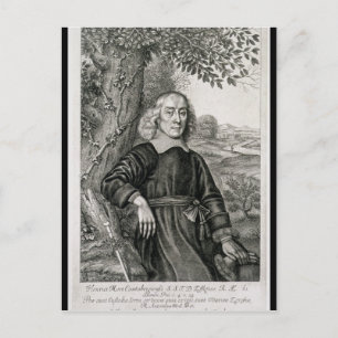 Postal Retrato de Henry More (1614-87) frontispiece a h