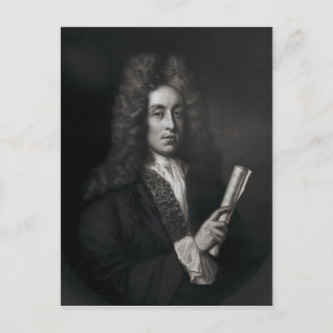 Postal Retrato de Henry Purcell