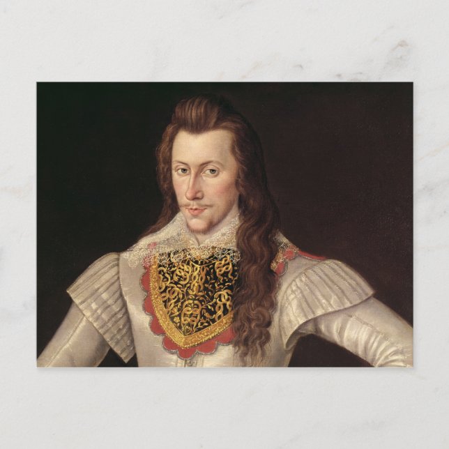 Postal Retrato de Henry Wriothesley 3er Earl (Anverso)