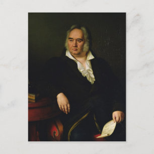 Postal Retrato de Ivan A. Krylov, 1832