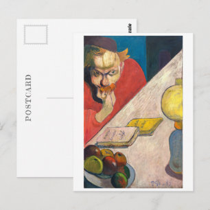 Postal Retrato de Jacob Meyer de Haan Gauguin