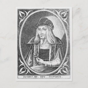 Postal Retrato de James IV de Escocia