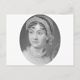 Postal Retrato de Jane Austen Simply Jane