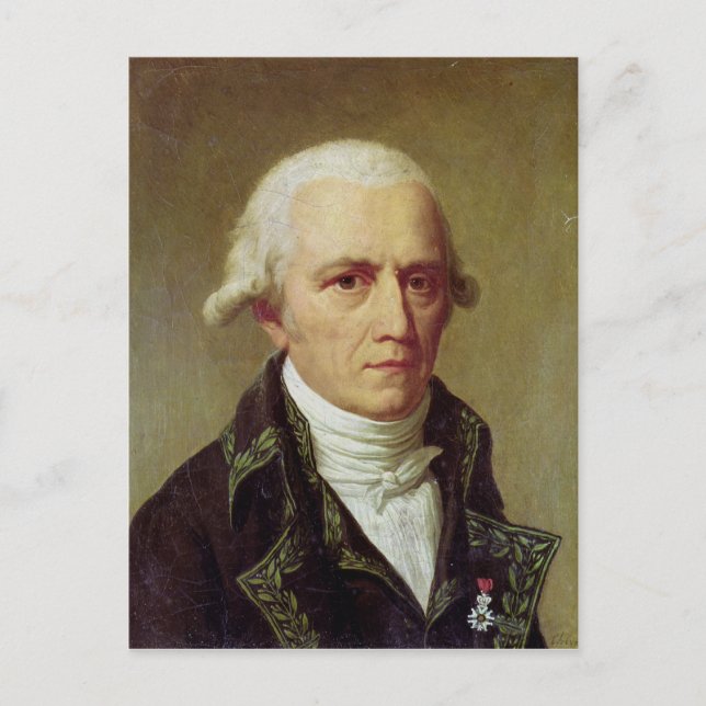 Postal Retrato de Jean-Baptiste de Monet (Anverso)