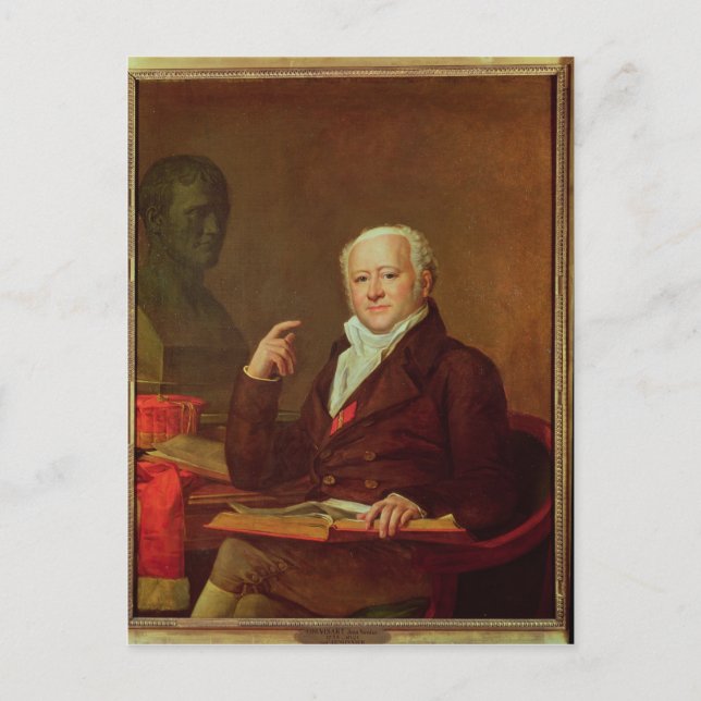 Postal Retrato de Jean Nicolas Corvisart des Marets (Anverso)