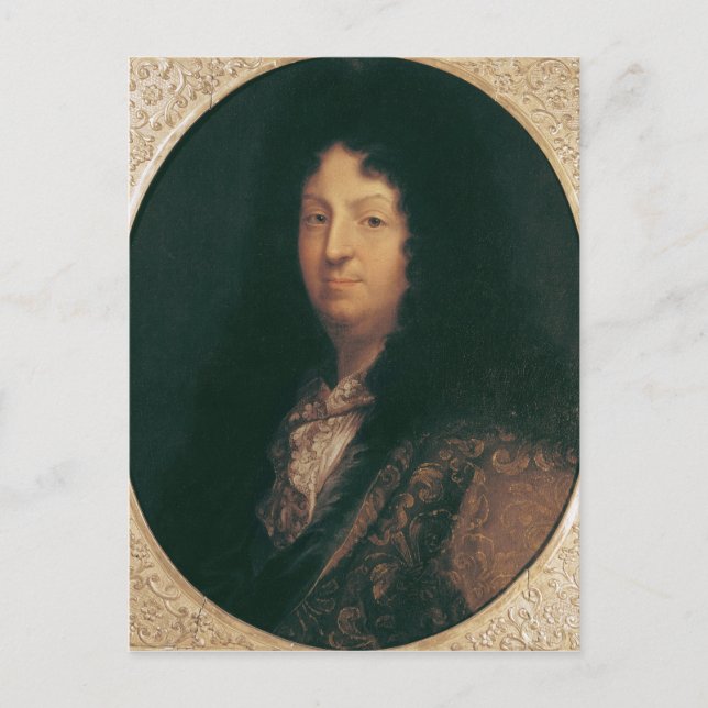 Postal Retrato de Jean Racine (Anverso)