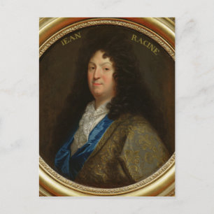 Postal Retrato de Jean Racine