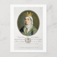 Retrato de Jeanne de Navarre (1271-1304), 1788 (c)