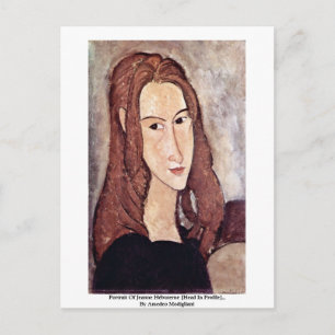 Postal Retrato De Jeanne Hébuterne [Head In Profile],