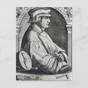 Postal Retrato de Johannes Stoffler