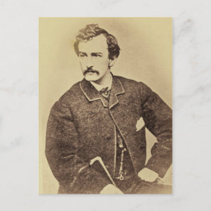 Postal Retrato de John Wilkes Booth   1861-65