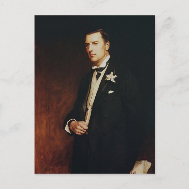 Postal Retrato de Joseph Chamberlain, 1886 (Anverso)