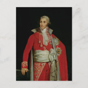 Postal Retrato de Joseph Fouche Duke de Otranto
