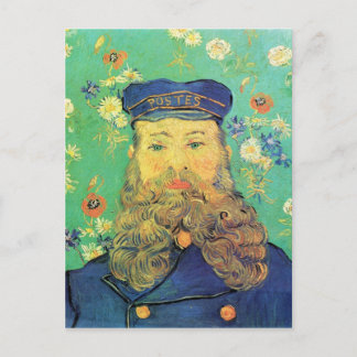 Postal Retrato de Joseph Roulin por Vincent van Gogh