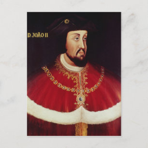 Postal Retrato de Juan II de Portugal